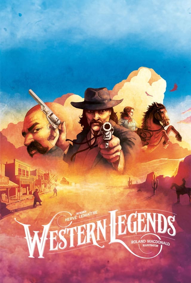Western Legends Brettspiel von Kolossal Games